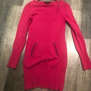 BCBG MAXAZRIA cashmere sweater dress